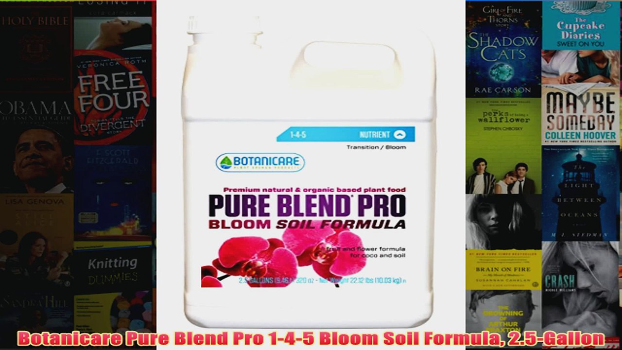 BEST  Botanicare Pure Blend Pro 145 Bloom Soil Formula 25Gallon REVIEW