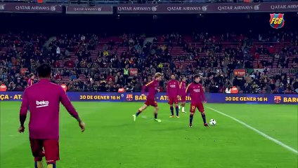 barca warming