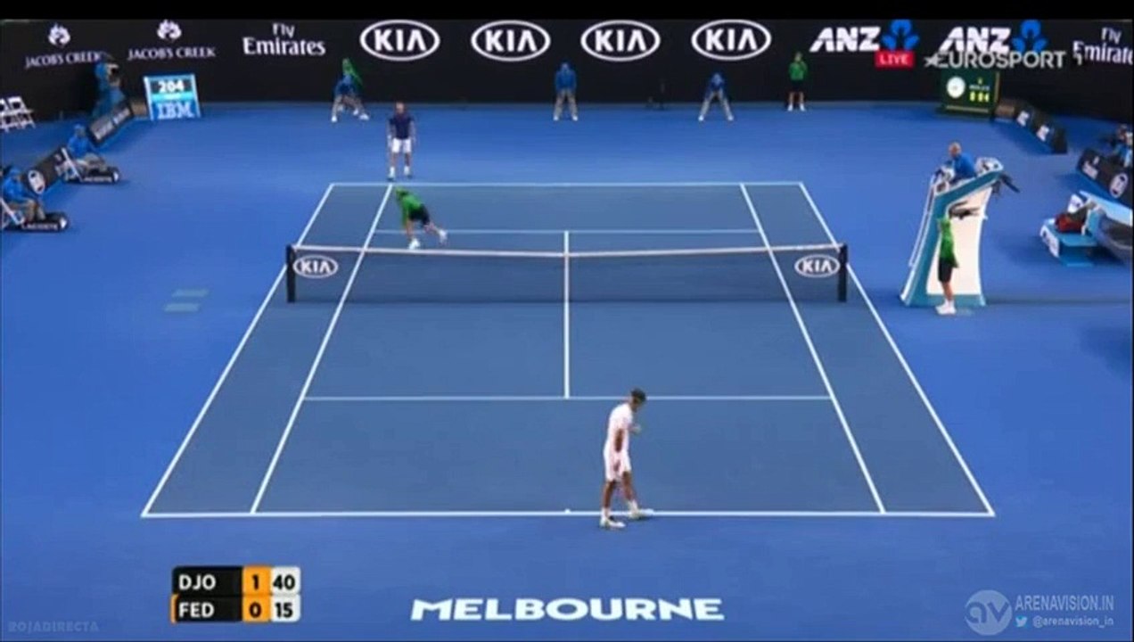 Novak Djokovic vs Roger Federer Australian Open 2016