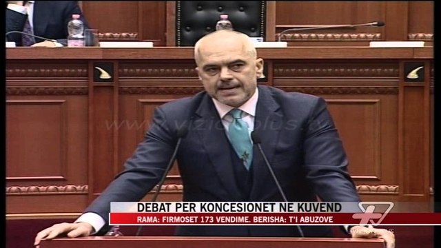 Debat për koncesionet në Kuvend - News, Lajme - Vizion Plus