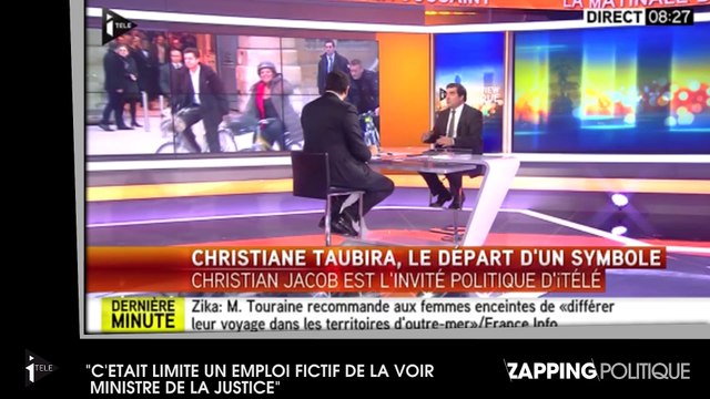 Rachida Dati (LR) : Comme ministre de la Justice, Christiane Taubira ne restera pas dans l’histoire (vidéo)