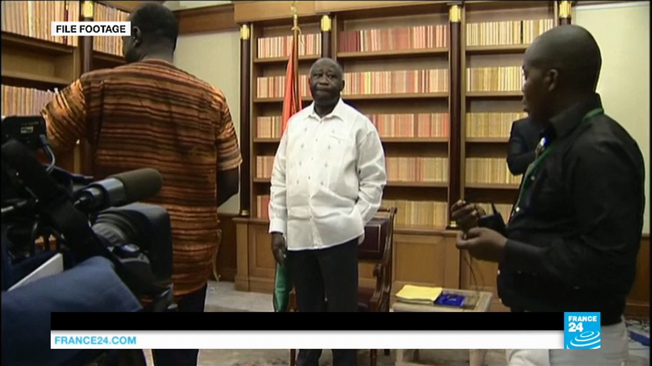 01/28/2016 Ex-Ivorian leader Laurent Gbagbo pleads not guilty to crimes against humanity at ICC