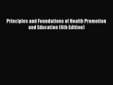 (PDF Download) Principles and Foundations of Health Promotion and Education (6th Edition) PDF