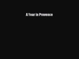 A Year in Provence  Free Books