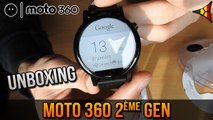 [Unboxing] Montre connectée MOTO 360 (2ème Gen) - Déballage - iPhone Android Wear | FPS Belgium