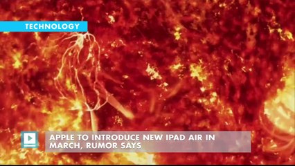 Apple to introduce new iPad Air in March, rumor says