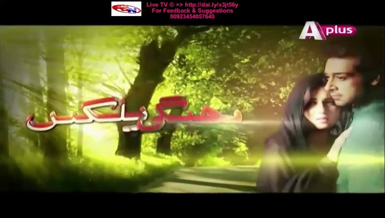 Bheegi Palkein A-Plus Tv Drama Episode 13 Full (05 February 2016)