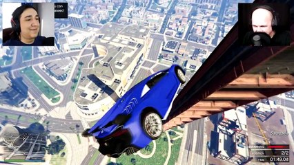 NAJLUDJA RAMPA U GTA ! Grand Theft Auto V - Lude Trke w/Cale