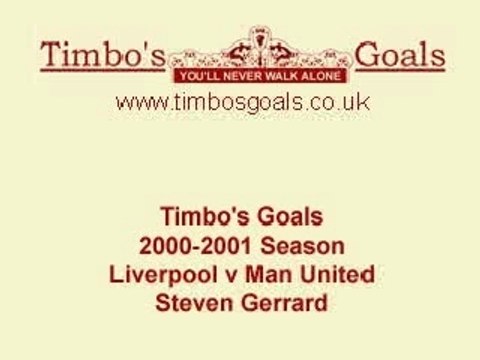 Steven Gerrard - Liverpool - Manchester united