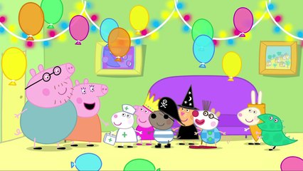 Peppa Pig  &&  Learn The Colours Abc Alphabet 2016 & The costume party Peppa- 3 (Video Excerpt)