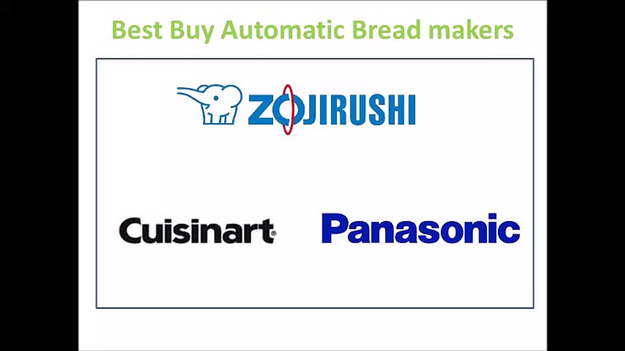 Top Three Bread Machines
