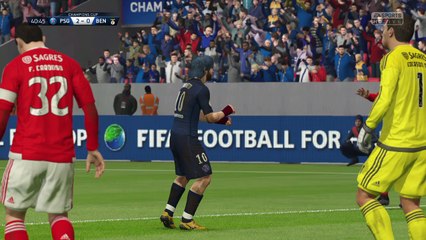 FIFA 16 Partita carriera 3-0 PSG - BEN, 2° T,@mjjdilandog