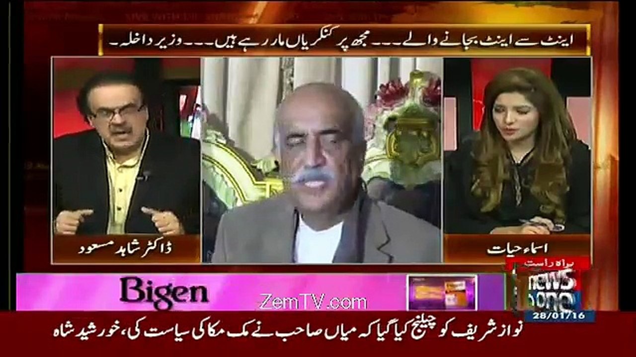 Live With Dr. Shahid Masood – 28th January 2016