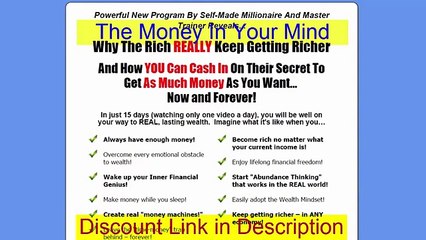 The Money In Your Mind Discount, Coupon Code, $200 Off Discount, 15 DVDs + 9 CDs