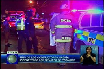 Dos heridos y tres conductores retenidos en diferentes accidentes