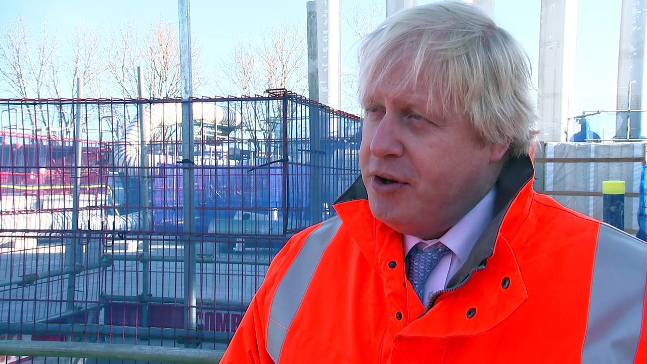Boris Johnson in the sewers