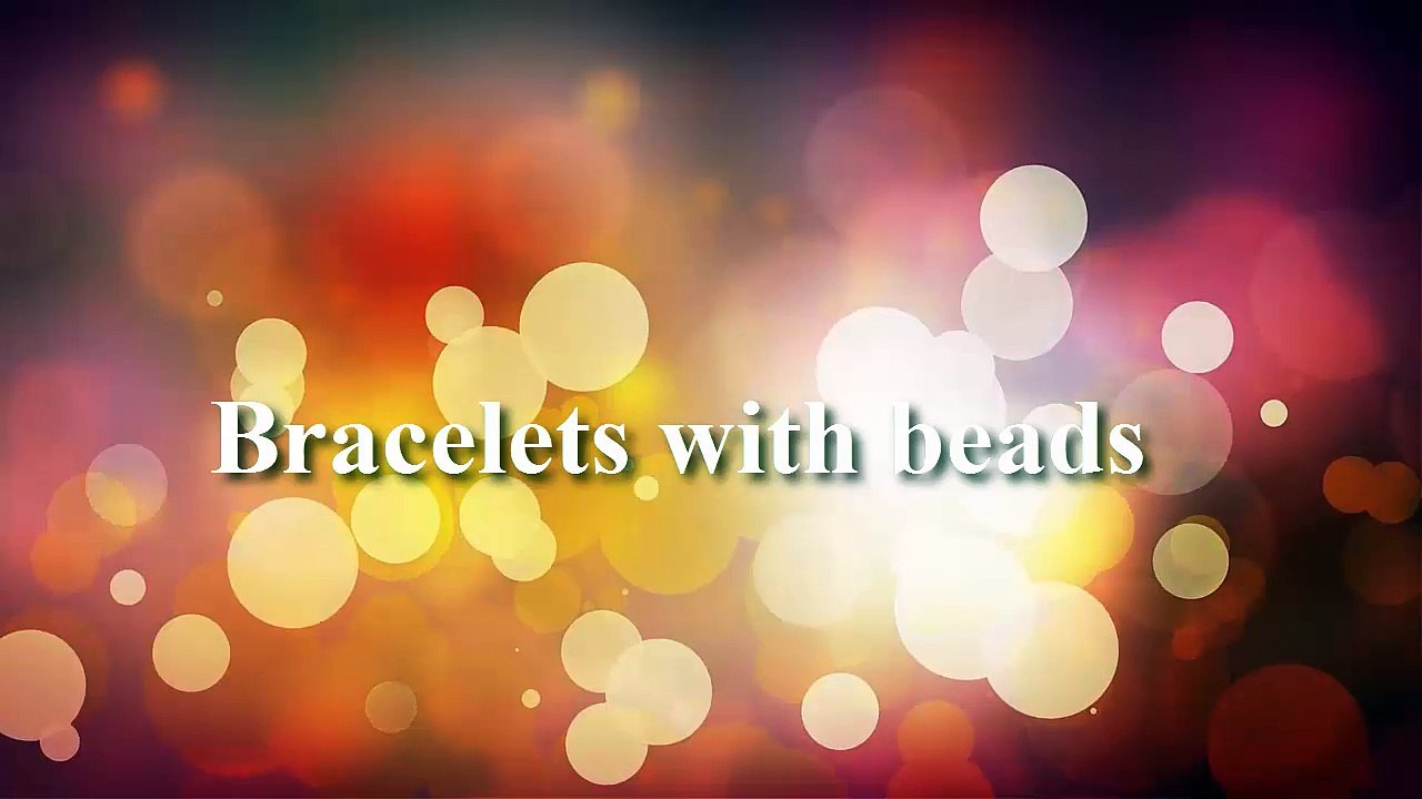 How to make Beads Bracelets/ Charm Bracelets/ Beads/ beading/ Beading pattrens/ beaded bracelates/ jewellery making