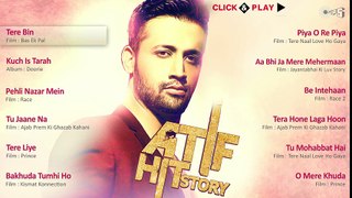 ---Atif Hit Story - Audio Jukebox - Best Atif Aslam Songs Non Stop -