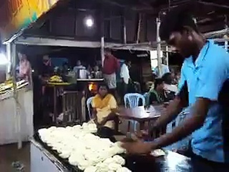 Awesome Throw and Catch in Resturant