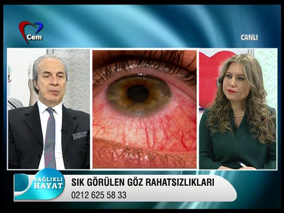 Göz İltihabı Prof Dr Kadircan Keskinbora / Gülay Tunçel ile Sağlıklı Hayat