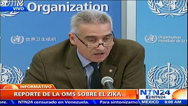 OMS espera entre 3 y 4 millones de infectados por virus del zika en América Latina