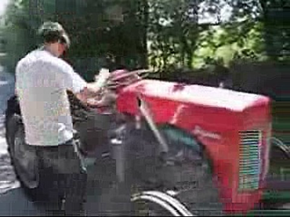 Отжиг на тракторе