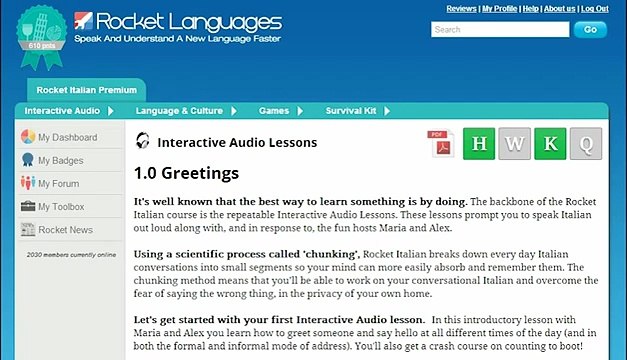 Learn Italian With Your Award Winning Rocket Italian Course