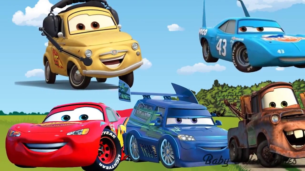Disney Cars Nursery Rhyme Collection Cars Finger Family for Children827 (1)