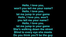 Doors – Hello, I Love You Lyrics