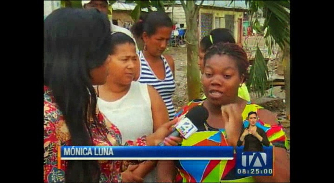 Los barrios de Esmeraldas no tienen servicios b...