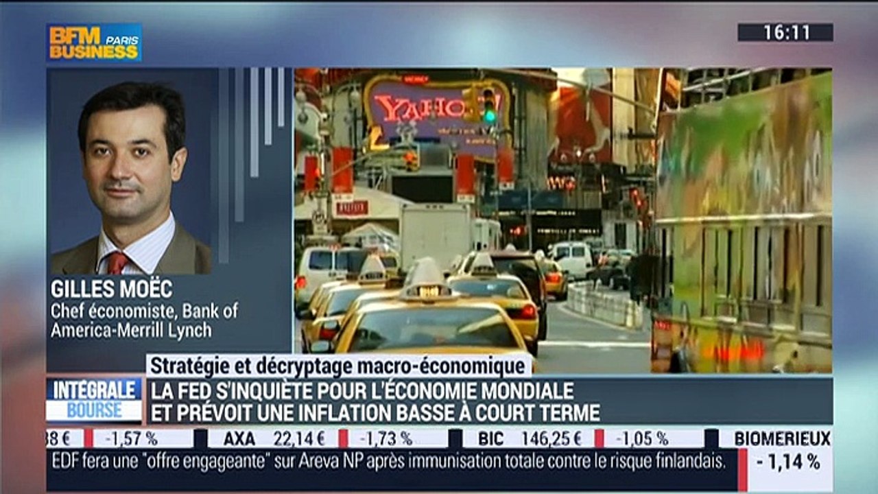 L'actu macro-éco: "Si la FED doit changer de discours parce que les données se dégradent, elle ne pourra pas le faire de manière rapide", Gilles Moëc - 28/01