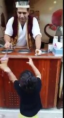 Kid gets trolled by hilarious ice cream trickster.