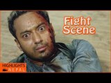 Rekha Thapa's Action Fight Scene 2 | Nepali Movie TATHASTU | Rekha Thapa