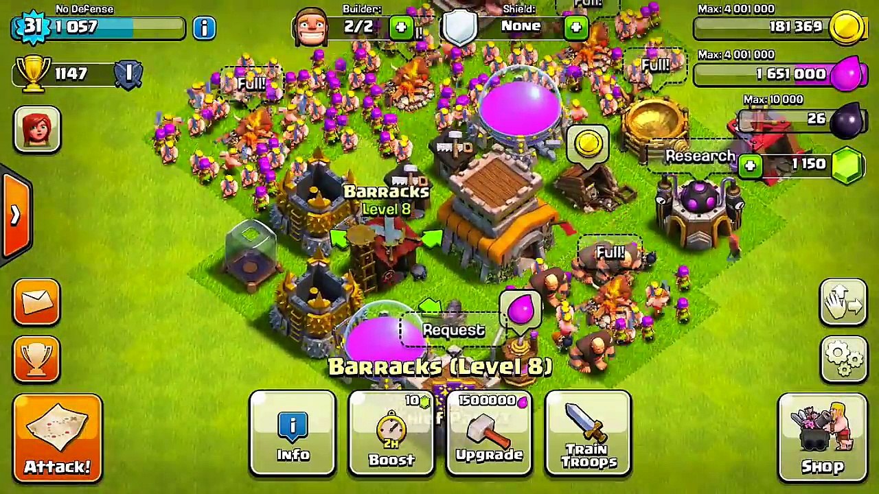 Clash of Clans - Defenseless Champion #4 Cruising to Gold