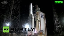 Guyane française : lancement spectaculaire de la fusée Ariane 5