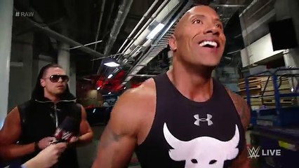 The Rock returns to Raw! - January 25, 2016,WWE
