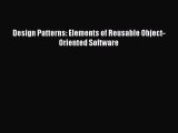 Design Patterns: Elements of Reusable Object-Oriented Software  Free Books
