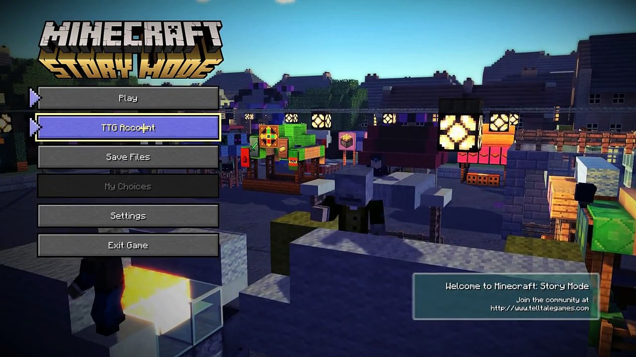 Minecraft- STORY MODE- The Order of the Stone - Part 1