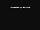 Couples Therapy Workbook  PDF Download