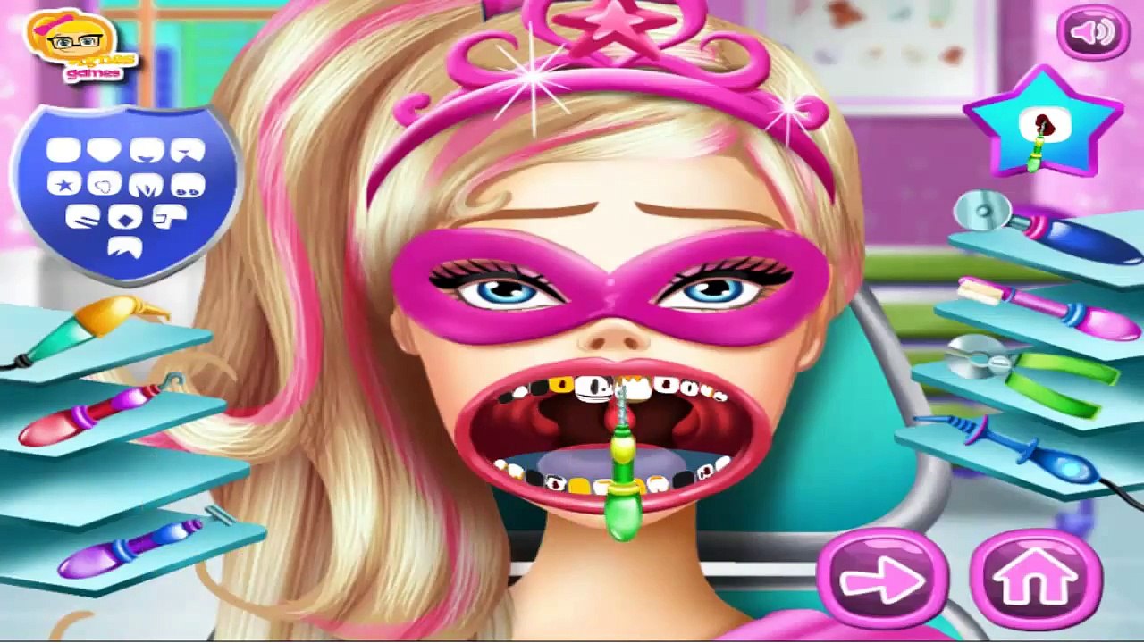 Super Barbie Dentist Care | Barbie Games To Play | totalkidsonline
