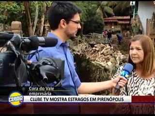 CLUBE TV MOSTRA ESTRAGOS EM PIRENÓPOLIS