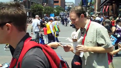 Comic-Con Freebies Prank!