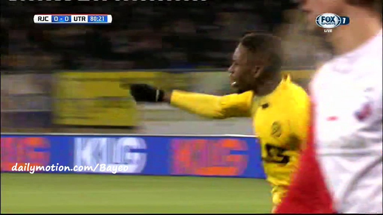 Maecky Ngombo Goal HD - Roda 1-0 Utrecht - 28-01-2016 Eredivisie