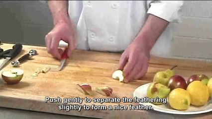 apple decoration  carving fruit