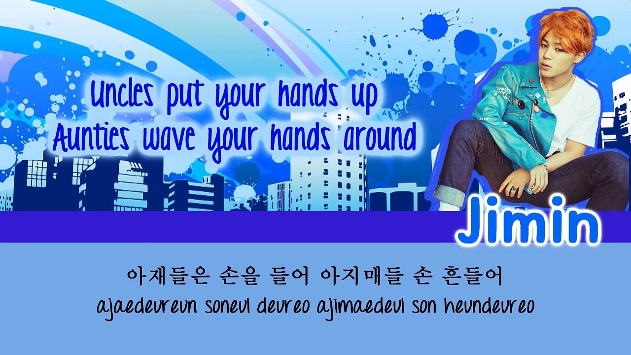 BTS (Bangtan Boys) Ma City (Color Coded Hangul/Rom/Eng Lyrics)