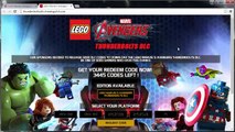 LEGO Marvel's Avengers Thunderbolts DLC Code Generator