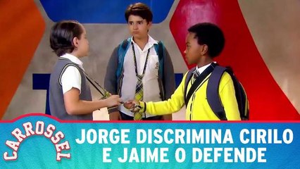 Jorge discrimina Cirilo e Jaime o defende
