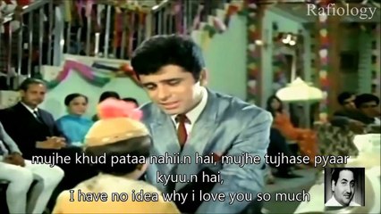 o nanhe se farishte Hindi English Subtitles Full Song Ek Phool Do Mali