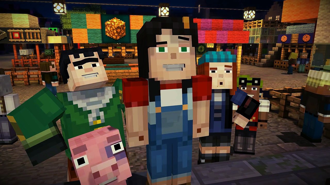 Minecraft- STORY MODE- The Order of the Stone - Part 4