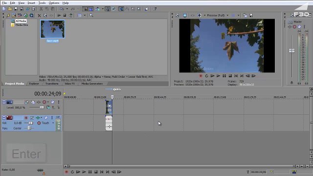 02. Интерфейс - Sony Vegas 11.0 для начинающих